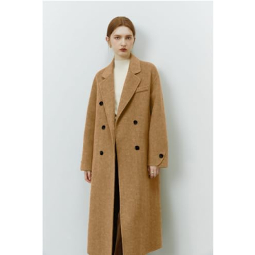 Peaceglad Long Pea Coat - Elegant & Versatile Fashion