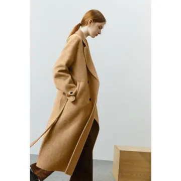 Peaceglad Long Pea Coat - Elegant & Versatile Fashion