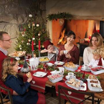 DIYDEC 36PCS Christmas Food Containers for Holiday Gifting