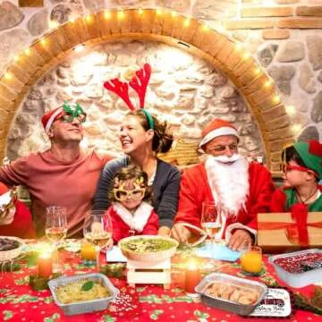 DIYDEC 36PCS Christmas Food Containers for Holiday Gifting