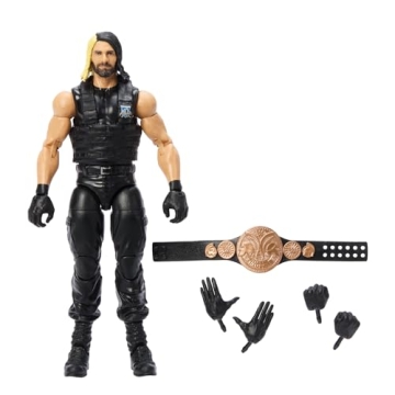 WWE Elite Action Figure - Seth Rollins 6-Inch Collectible with Swappable Hands