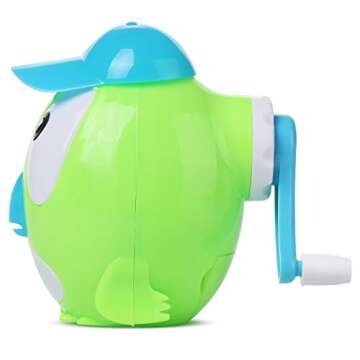 Mr. Pen- Owl Shaped Sharpener with Hat for Kids, Colored Pencils, Manual, Cute Fun Pencil Sharpener