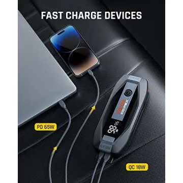 Fanttik T8 APEX 2000A Jump Starter with Fast Charge