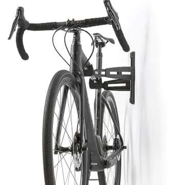 FEEDBACK SPORTS | Velo Wall Rack 2D Bike Storage | Bicycle Hangar Mount W/Adjustable Arms | Road, Gr...