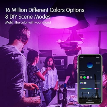 DAYBETTER Smart Bulbs - Color Changing LED Lights with Alexa