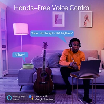 DAYBETTER Smart Bulbs - Color Changing LED Lights with Alexa