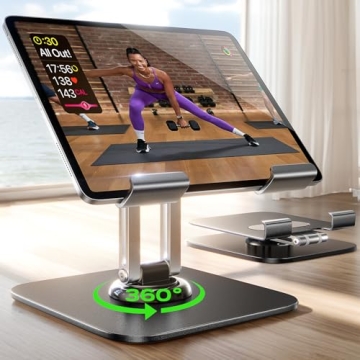 Adjustable iPad Stand Holder for Desk Use