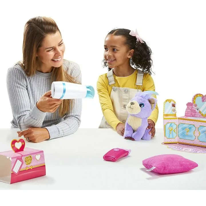 Scruff-a-Luvs Cutie Cuts Plush Purple Puppy