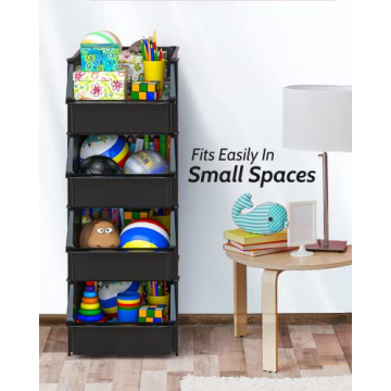 Stackable Storage Bins for Kitchen and Home Organization