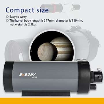 SVBONY MK105 Telescope for Planetary Observation and Photography