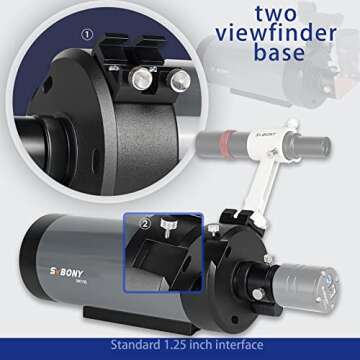 SVBONY MK105 Telescope for Planetary Observation and Photography