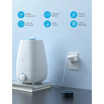 Govee Smart Plug 15A WiFi Bluetooth, Alexa Ready 4 Pack