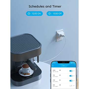 Govee Smart Plug 15A WiFi Bluetooth, Alexa Ready 4 Pack