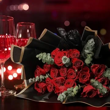 NESCCI Waterproof Flower Wrapping Paper for Special Events