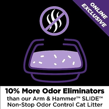 Arm & Hammer SLIDE Platinum Litter for Complete Odor Control
