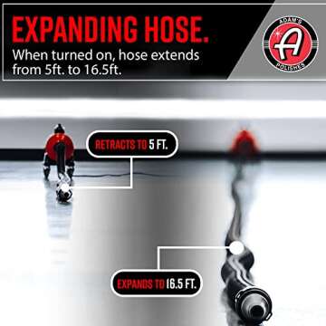 Adam's Polishes Air Cannon Jr. - High Powered Filtered Car Wash Blower | Dry Before Car Cleaning, Car Detailing, Car Wax, or Ceramic Coating | Auto Tool Kit Gift Boat RV Motorcycle