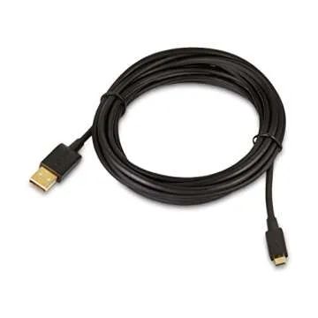 Amazon Basics 5-Pack USB-A to Micro USB Cables, 10 Foot