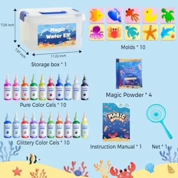 Creatively Fun Aqua Fairy Water Gel Kit for Kids