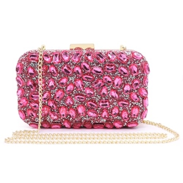 Gorgeous Milisente Crystal Clutch Purse for Elegant Events