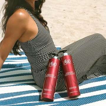 Lasio - Keratin-Infused HYPERSILK Replenishing Shampoo & Conditioner Combo Pack - 35.27 Fl. Oz - Repair, Restore & Redefine Hair Care Products