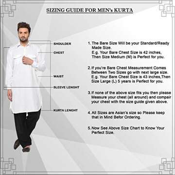 Men's Kurta Pajama Dupion Silk Indian Party Wear Traditional Dress Silk Ethnic Churidhar for Wedding (Beige, L)