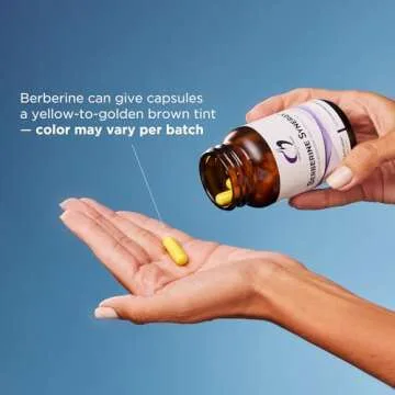 Designs for Health Berberine Synergy - Berberine HCL 400mg + Alpha Lipoic Acid (ALA) for Metabolism, Heart Health + Liver Support - Vegan, Non-GMO Berberine Supplement (60 Capsules)