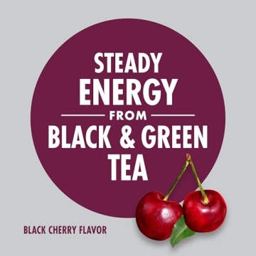 V8 +Energy Black Cherry Juice Energy Drink – 24 Pack
