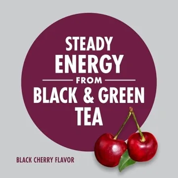 V8 +Energy Black Cherry Juice Energy Drink – 24 Pack