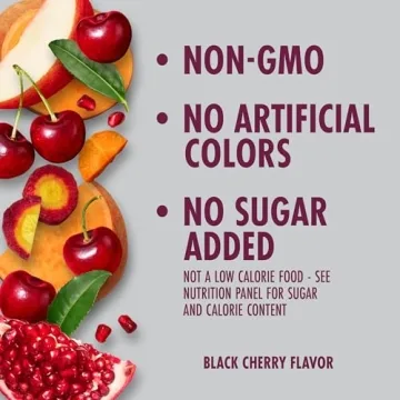 V8 +Energy Black Cherry Juice Energy Drink – 24 Pack