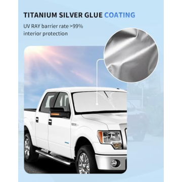 Custom Fit Windshield Sun Shade for Ford F150 2015-2020