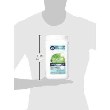 Seventh Generation Power+ Dishwasher Packs Fresh Citrus 70 Count