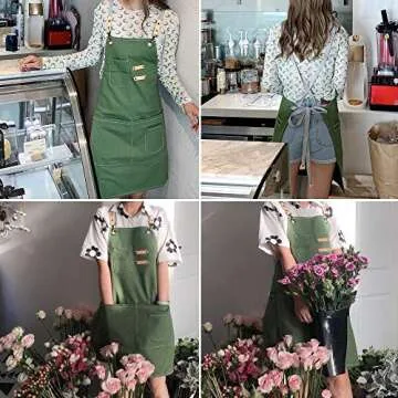 COOLYOUTH Cotton Apron for All - Adjustable and Stylish