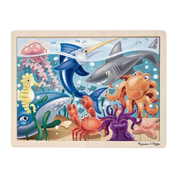 Melissa & Doug Under the Sea Wooden Jigsaw Puzzle