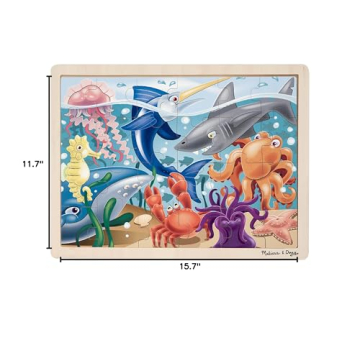 Melissa & Doug Under the Sea Wooden Jigsaw Puzzle