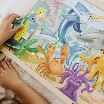 Melissa & Doug Under the Sea Wooden Jigsaw Puzzle