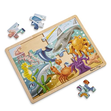 Melissa & Doug Under the Sea Wooden Jigsaw Puzzle
