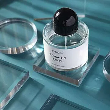 Clear Polished Acrylic Square &Round Display Base Blockfor Jewelry Ring Stand Showcase Holder Flat Lay Photography Props，2 Pack