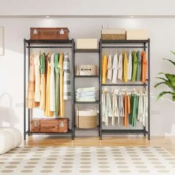 Heavy Duty Clothes Rack for Effective Closet Organization