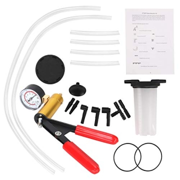HTOMT 2 in 1 Brake Bleeder Kit for Easy Automotive Maintenance