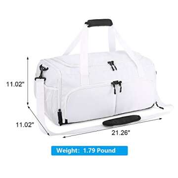 Durable Sucipi Gym Bag with Water Resistant Pocket