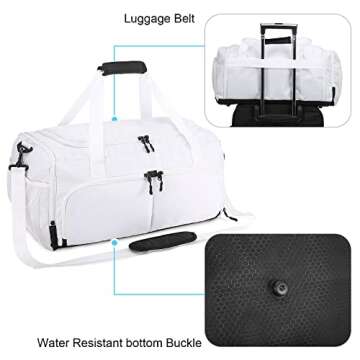 Durable Sucipi Gym Bag with Water Resistant Pocket