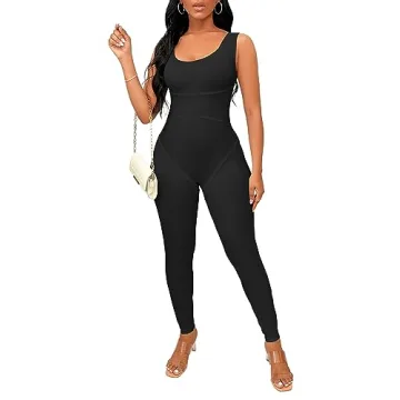 TOPSRANI Women's Stylish Bodysuit Jumpsuit for All Occasions