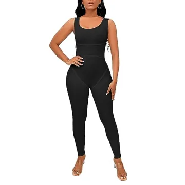 TOPSRANI Women's Stylish Bodysuit Jumpsuit for All Occasions