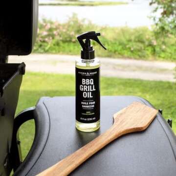 CARON & DOUCET - BBQ Grill Cleaner Oil | 100% Plant-Based & Vegan | Best for Cleaning Barbeque Grill...