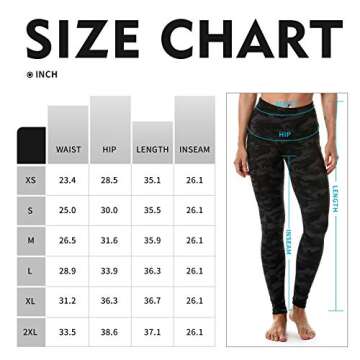 Ritiriko Women's Yoga Pants High Waisted Crop Workout Running Leggings with Side Pocketed Tummy Control