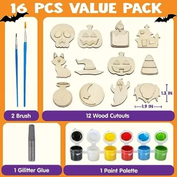 JOYIN Halloween Craft Kit for Creative Kids