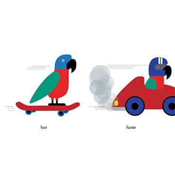 Comparrotives (A Grammar Zoo Book): A Board Book