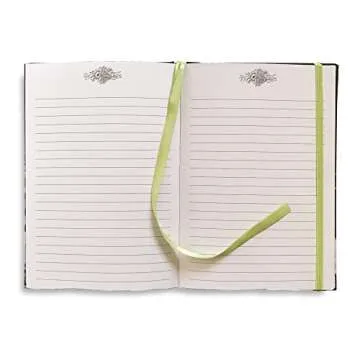 Loveall Design Co. Maya Theme, Hardback Journal, Cloth Bound Journal, Scripture Journal, Faith-Based Stationery, Lined Notebook, Floral Notebook,