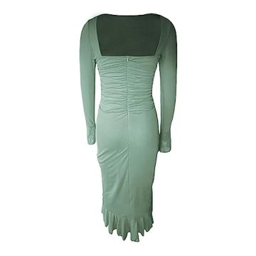 Chloefairy Women's Mermaid Cocktail Dress - Elegant & Sexy