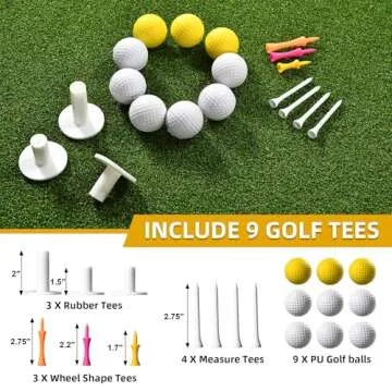 5x4ft Golf Mat - Perfect for Home Practice and Outdoors!